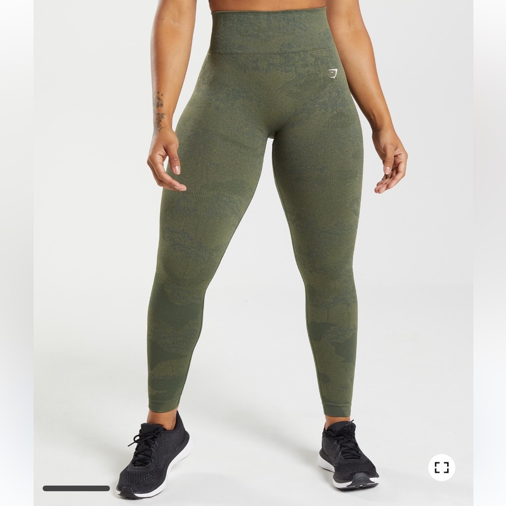 Medium Camo Gymshark Leggings - Picture 4 of 5